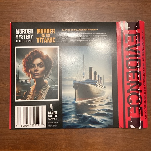 Murder on the Titanic Game - Picture 2 of 3